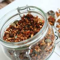 Glutenfri karamelmüsli