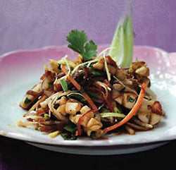 Blue cheese-salat
