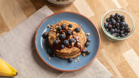 Glutenfri bananpandekager med ekstra protein