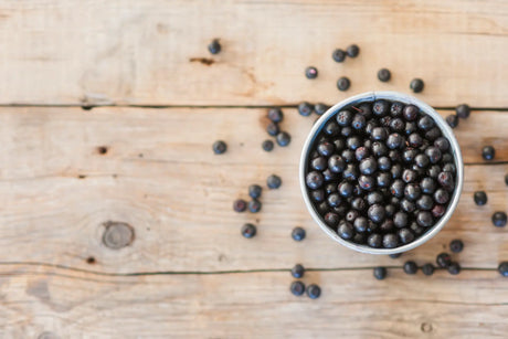 Aronia dessert med makroner
