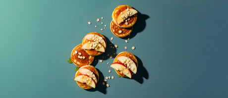 Havregrynspandekager med hytteost