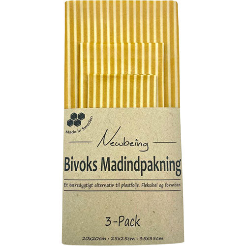 Newbeing Bivoks Madindpakning | Gul