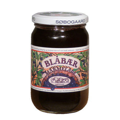 Blåbærmarmelade Ø fra Søbogaard