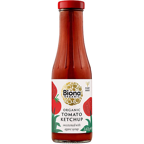 Biona Organic Ketchup Sødet M. Agave Økologisk | 340 g fra Biona Organic