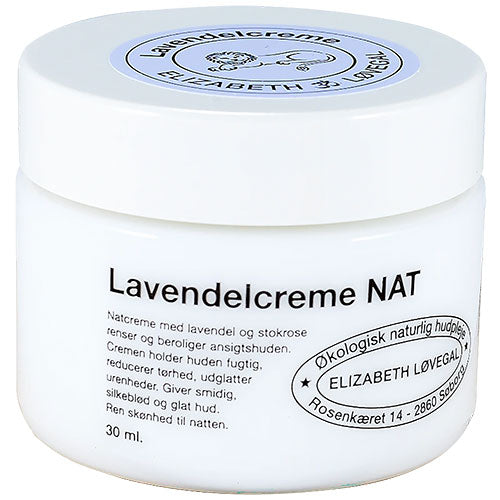 Natcreme Lavendel fra Elizabeth Løvegal