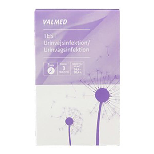 Urinvejsinfektionstest 3 stk fra Valmed
