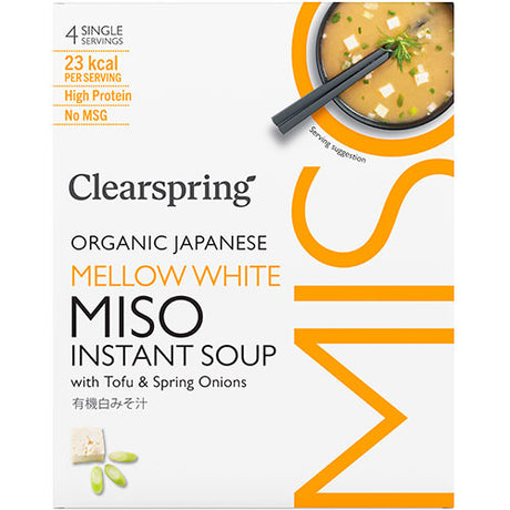 Instant Misosuppe hvid m. Tofu Ø fra Clearspring