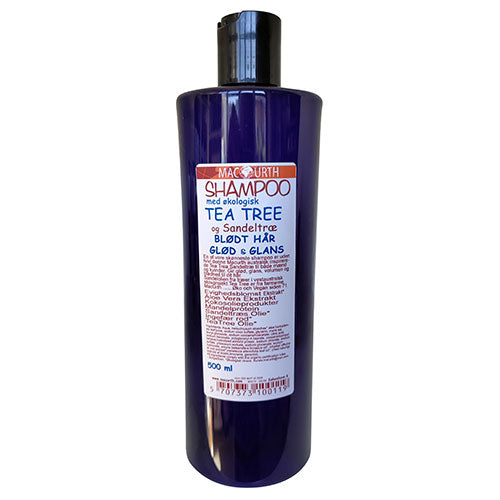 Shampoo Tea Tree Sandeltræ fra MacUrth