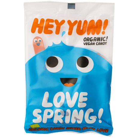 Hey Yum Vingummi Love Spring Økologisk | 100 g fra Hey Yum