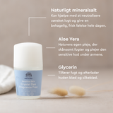 Crystal deo roll on - Fragrance Free - Sensitive Skin fra Urtekram