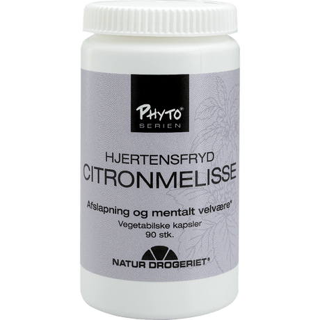 Natur-Drogeriet Citronmelisse (Hjertensfryd) | 90 kapsler