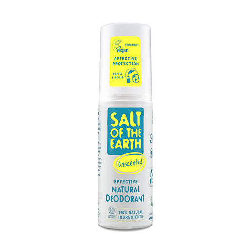 Deo Spray Unscented fra Salt of the earth