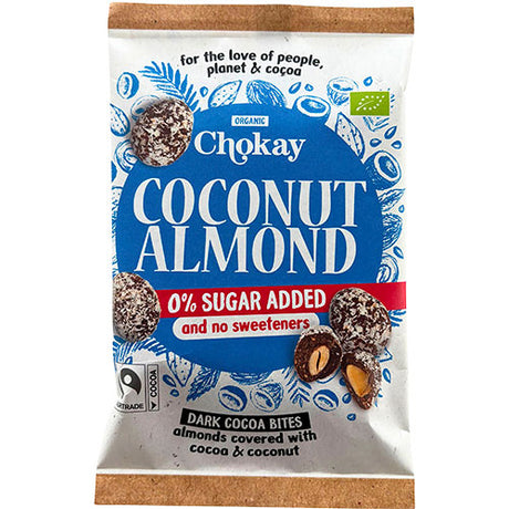 Snack bite coconut almond 54% Ø fra Chokay