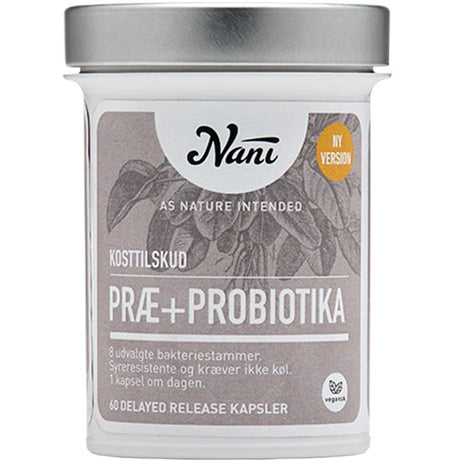 Nani Præ+Probiotika | 60 Kapsler fra Nani