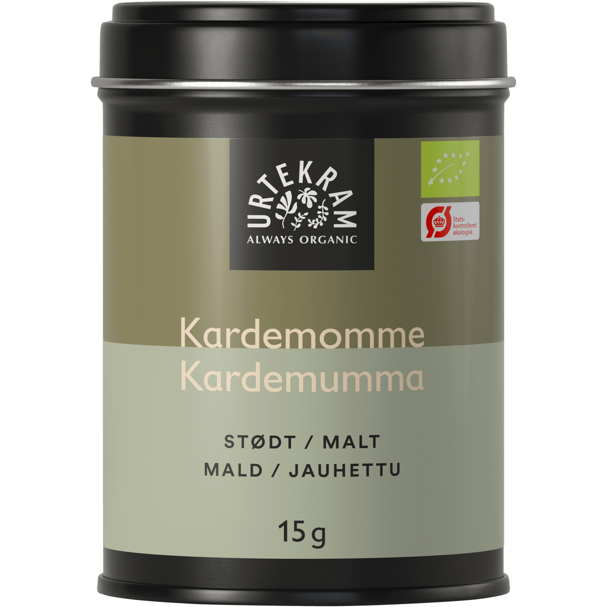 Urtekram Kardemomme Stødt Økologisk | 15 g
