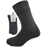 Cotton - Diabetic & Comfort sock, Grå, Str. 43-46