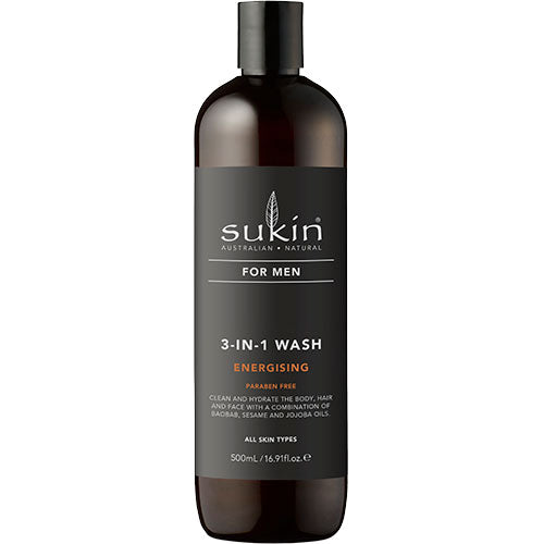 Men 3-in-1 Wash - Energising fra Sukin