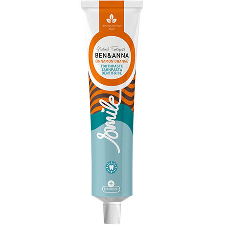 Toothpaste Cinnamon Orange + Fluoride fra Ben & Anna