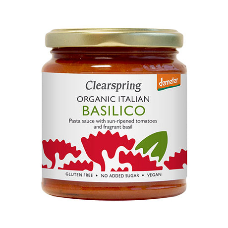 Pasta sauce Basilikum Ø Demeter fra Clearspring