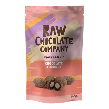 Mandler m. rå chokolade Ø fra The Raw Chocolate Company