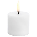 LED Bloklys, Nordic White, Smooth, 5x4,5 cm fra Uyuni lighting