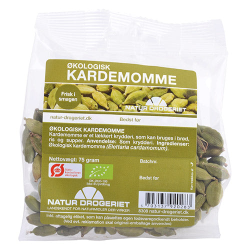 Kardemomme hel grøn Ø fra Natur-Drogeriet