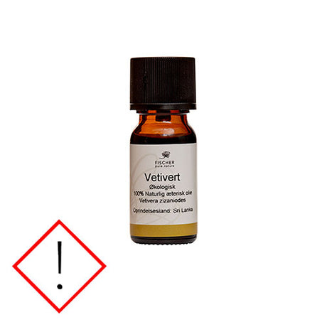Vetivert æterisk olie øko fra Fischer Pure Nature