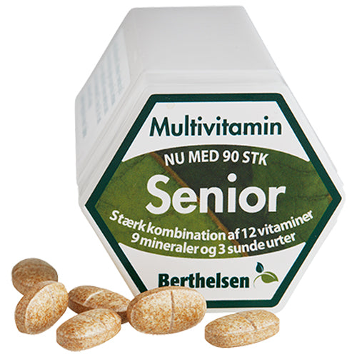 Senior Multivitamin fra Berthelsen