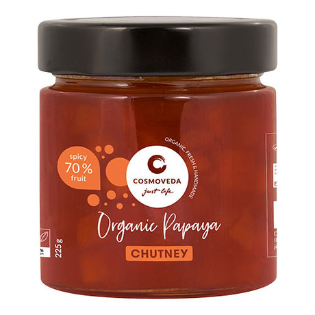 Chutney Papaya Ø fra Cosmoveda