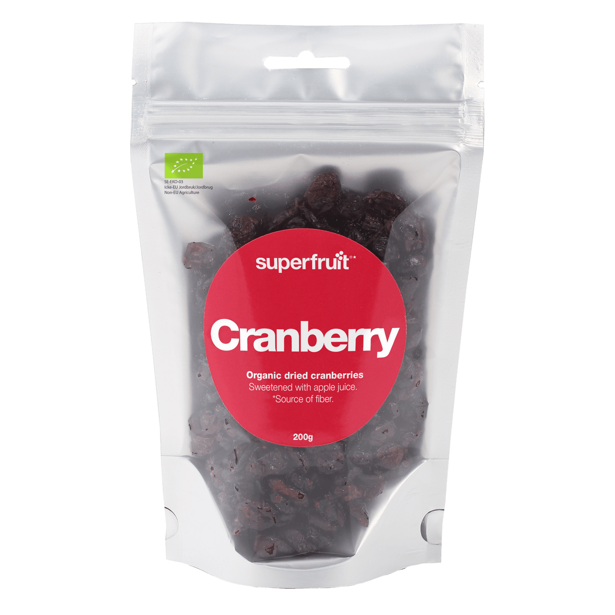 Superfruit Tørrede Tranebær Økologisk | 200 g