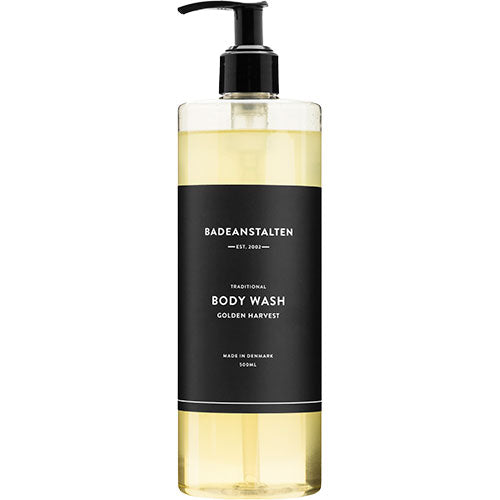 Body wash gylden høst m. pumpe fra Badeanstalten