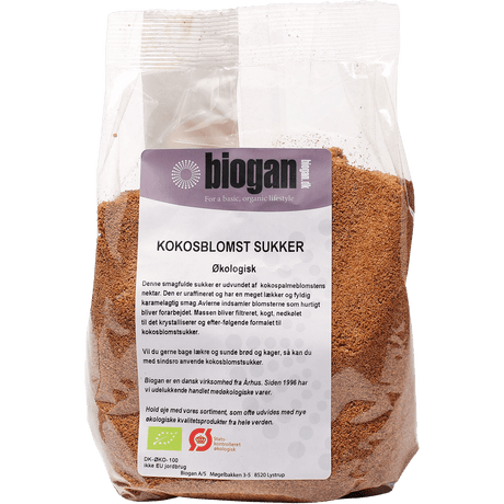 Biogan Økologisk Kokosblomst Sukker | 500 g