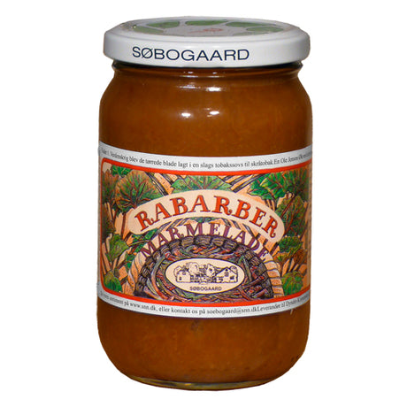 Rabarbermarmelade Ø fra Søbogaard