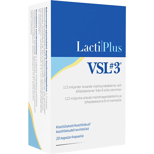 LactiPlus VSL 3 | 20 Kapsler fra Lactiplus