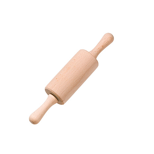 Børnekagerulle 17 cm i Bøgetræ fra Biogan