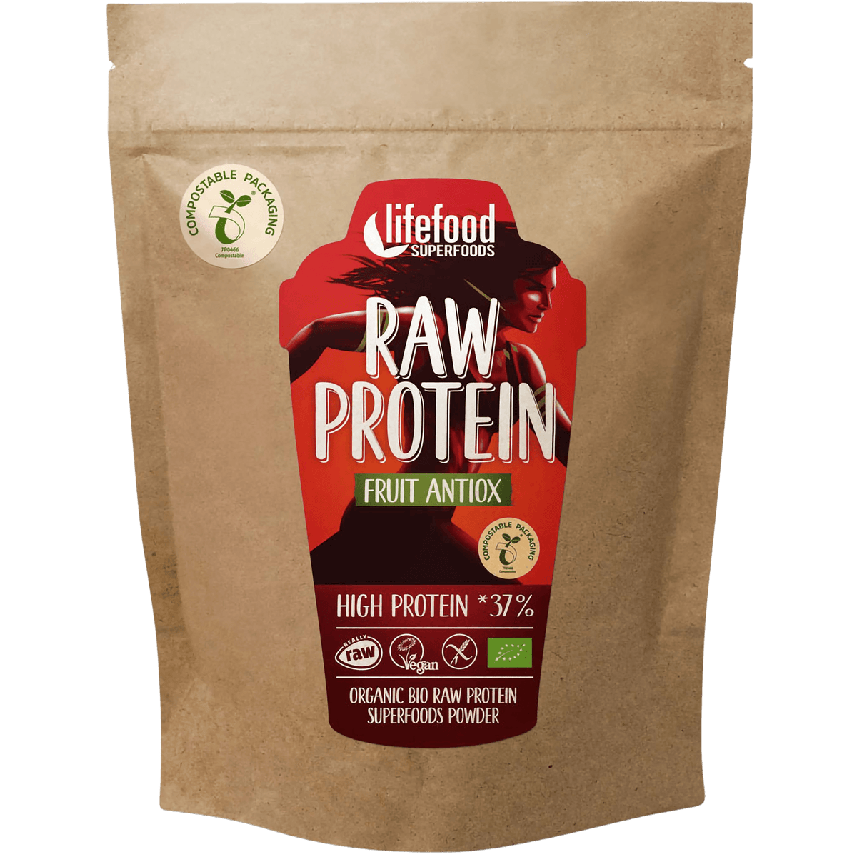 Lifefood Proteinpulver Frugt Raw Økologisk Superfood | 450 g fra Lifefood