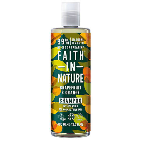 Shampoo grape og orange - fra Faith in Nature