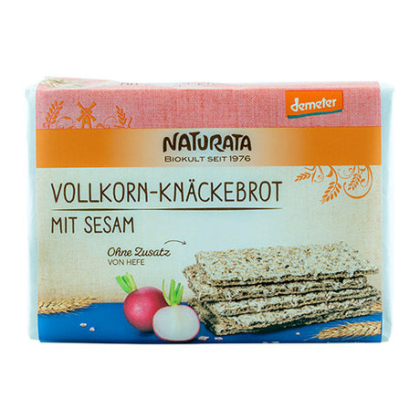 Knækbrød med sesam Ø Demeter fra Naturata