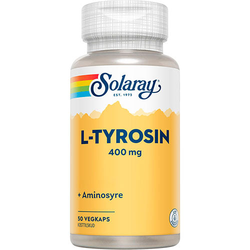 Solaray L-Tyrosin | 50 Kapsler
