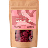 Mandler m. hvid chokolade, aronia & lemon Ø