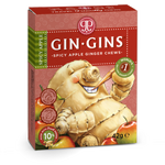 Ginger Chews (Gins Gins) Spicy Apple Travel Pack