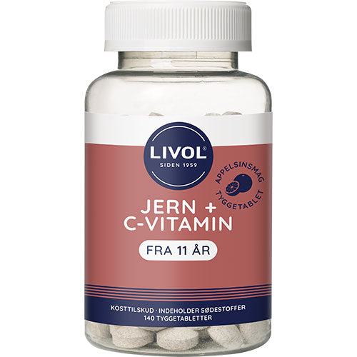 Livol Jern + C-vitamin fra Livol