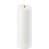 LED Bloklys, Nordic white, Smooth, 5,8x15 cm fra Uyuni lighting