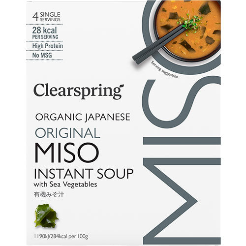 Clearspring Instant Miso Soup | Sea Vegetable fra Clearspring
