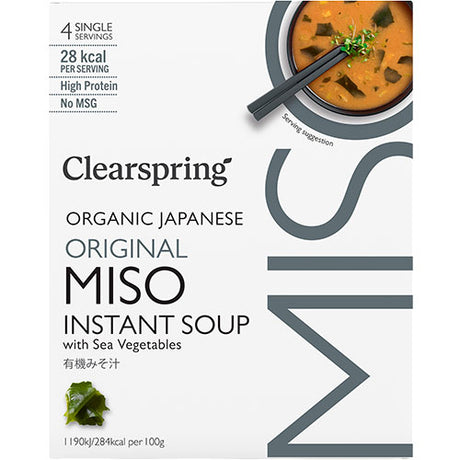 Clearspring Instant Miso Soup | Sea Vegetable fra Clearspring