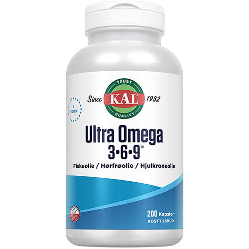 Ultra Omega 3-6-9 fra Kal