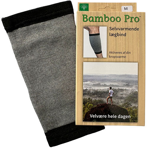 Bamboo Pro Lægbind Selvvarmende | Str. M fra Bamboo Pro
