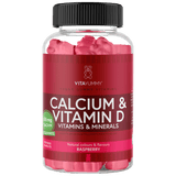 VitaYummy Calcium & Vitamin D Raspberry | 60 stk