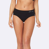 Midi Brief sort str. L fra Boody