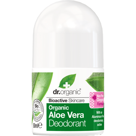 Dr. Organic Deo Roll On (50 ml) | Aloe Vera